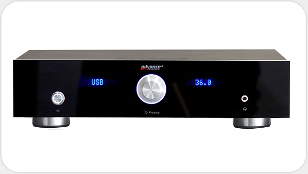 Advance Paris X-PREAMP Stereo Vorverstärker *schwarz* AA29087