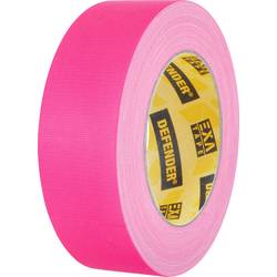 DEFENDER by Adam Hall Defender 58065NPIN Gewebeklebeband Gaffer Neonpink (L x B) 25 m x 38 mm 1 St.