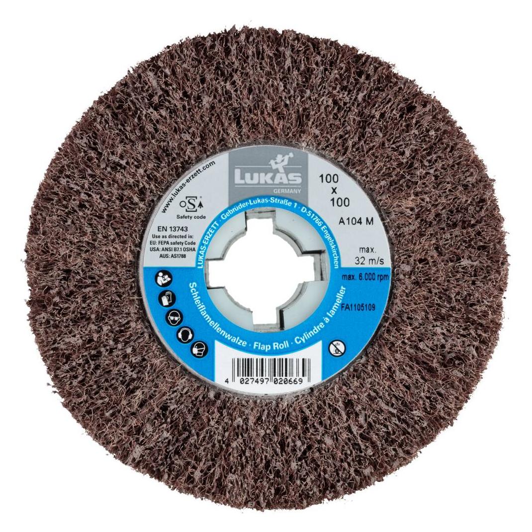 Lukas LUKAS-ERZETT A2286100500107 Schleifvlies-Lamellenwalze LWV universal 100x50 mm m (280) (A2286100500107)