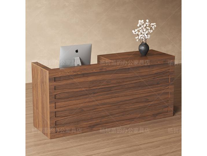Bureau beauté réception Logo luxe Simple moderne réception Salon décorations Mostrador réception meubles commerciaux
