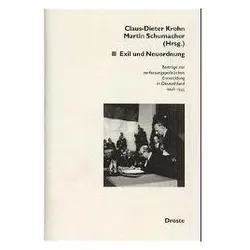 Exil und Neuordnung, Ratgeber von Claus-Dieter Schumacher Krohn