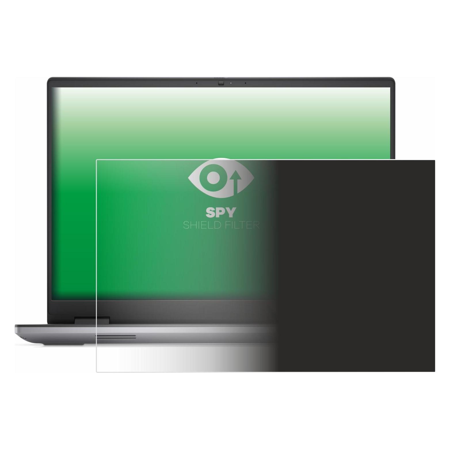 upscreen Spy Shield Filter Premium Blickschutzfilter für Dell Precision 7680 Non-Touch (16", 16:10) (3649485)