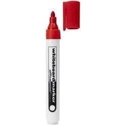VEPATIM Whiteboard Marker 1-5mm Rundspitze rot 10 Stk.