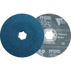 PFERD TOOLS COMBICLICK Fiberscheibe VICTOGRAIN Höchstleistung auf Stahl - 64111680