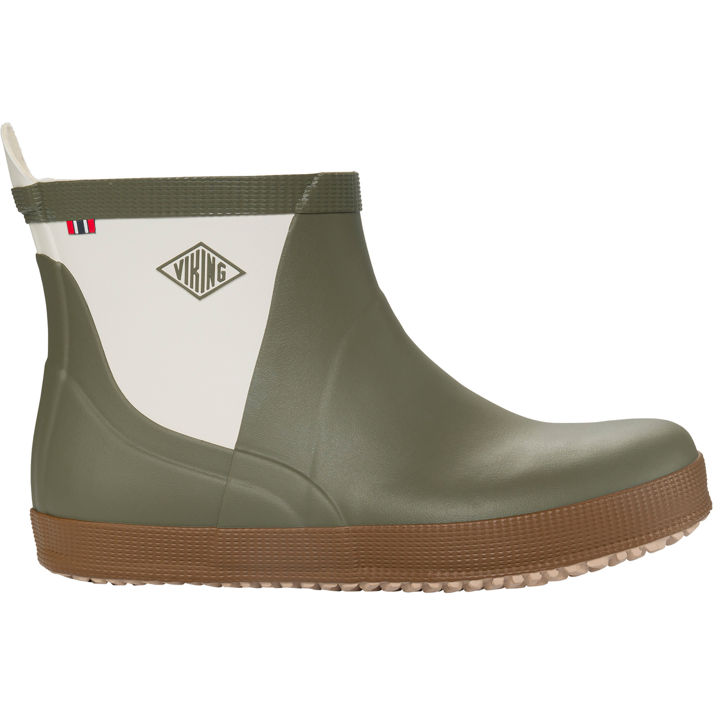 Viking Seilas Heritage Low Gummistiefel Gummistiefel oliv Größe 38 Lifestyle Wasserdicht