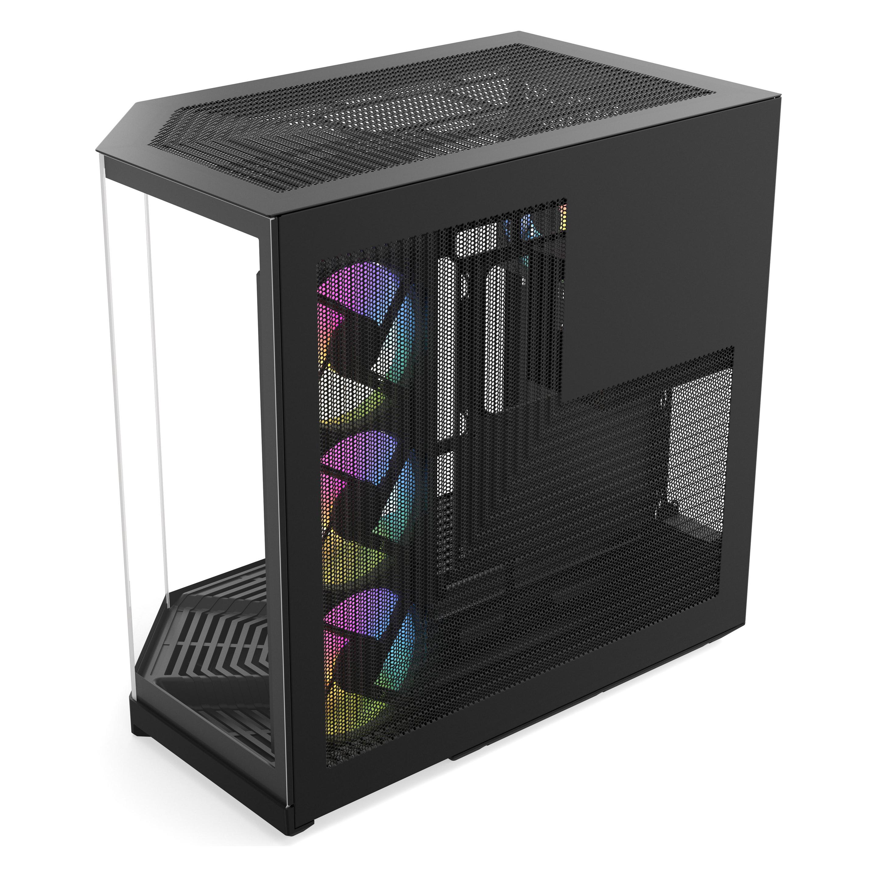 Hyte Y50 Pitch Black (ATX, E-ATX, mATX, Mini-ITX) (CS-HYTE-Y50RGB-BB)