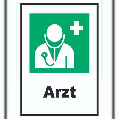HB-Druck Arzt A0 (841x1189mm) Schild