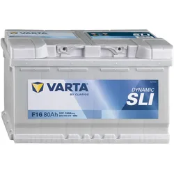 VARTA Autobatterie Blei-Säure 12V 80Ah 740A rechts 315x175x190 mm