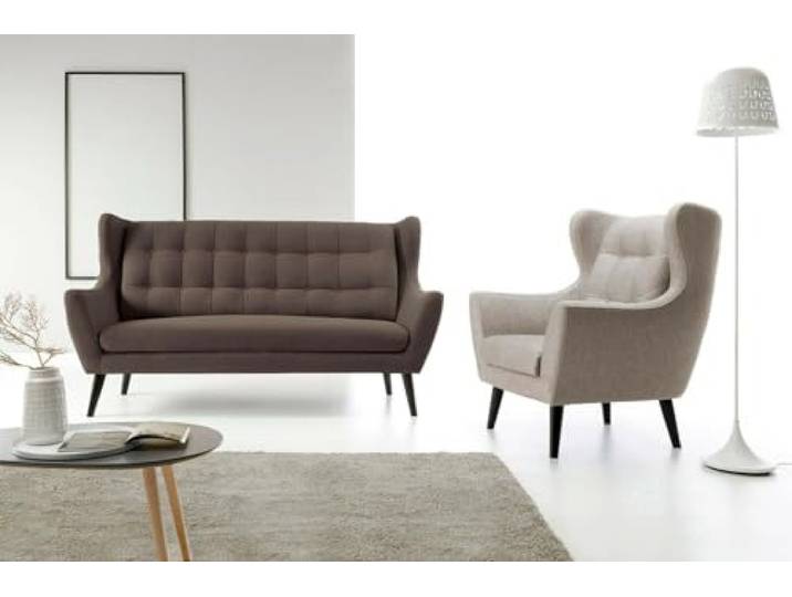 MODELL HENRY , HOCKER IN STOFF ( MONOLITH , freie Farbwahl ) !