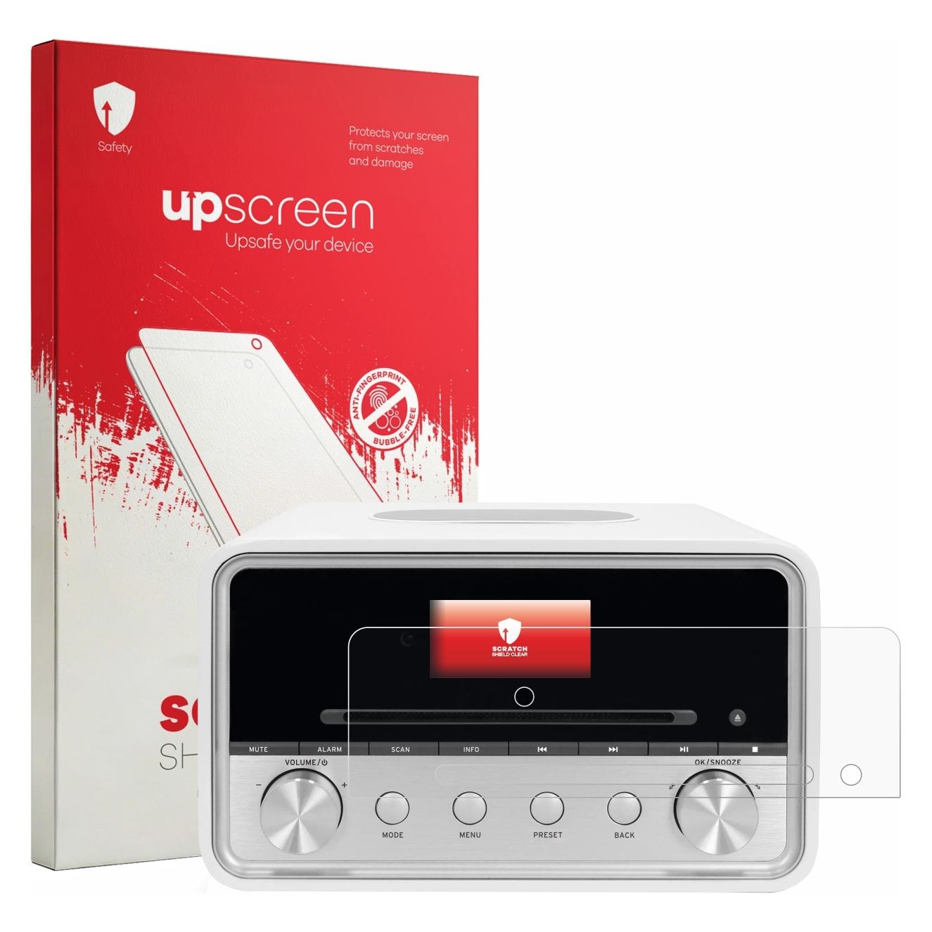 upscreen Schutzfolie für TechniSat Digitradio 586 Displayschutz Displayschutzfolie Folie Klar Transparent (2864452)