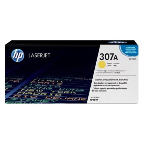 HP Cartridge No.307A Yellow (CE742A) (Y) (49360066)