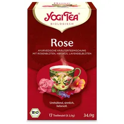 Yogi Tea - Rose Bio Kräutertee | 17 x  2,0g 17X2,0 g
