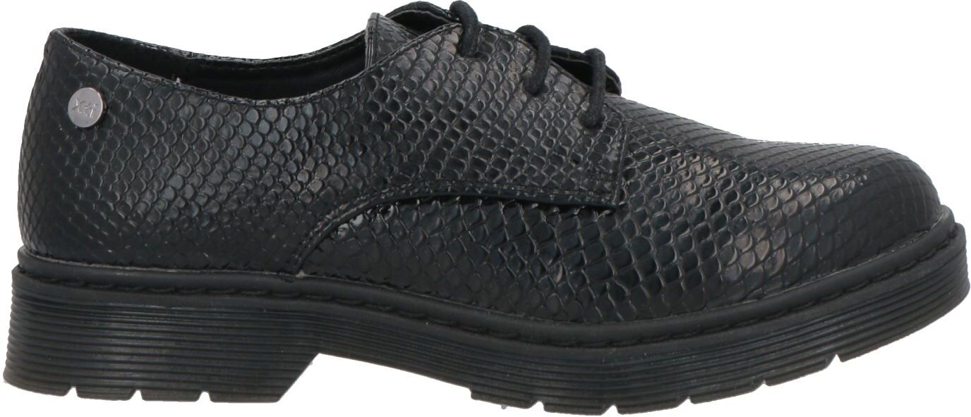 Xti Zapatos de cordones Mujer Negro 36 Mujer