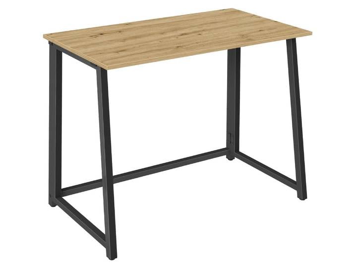 Bureau Informatique Max 1.0 Chêne Artisan et Acier
