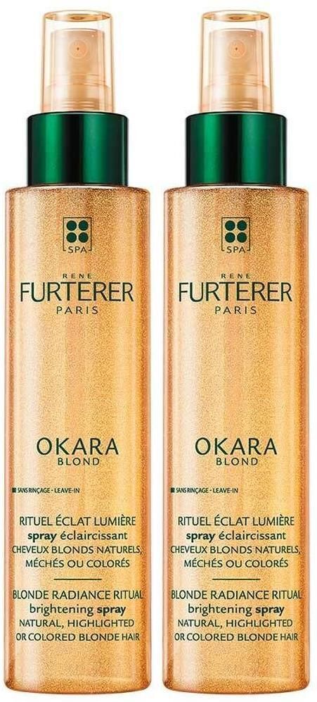 RENE FURTERER Furterer Okara Blond Leuchtkraft Spray 2x 2x150 ml