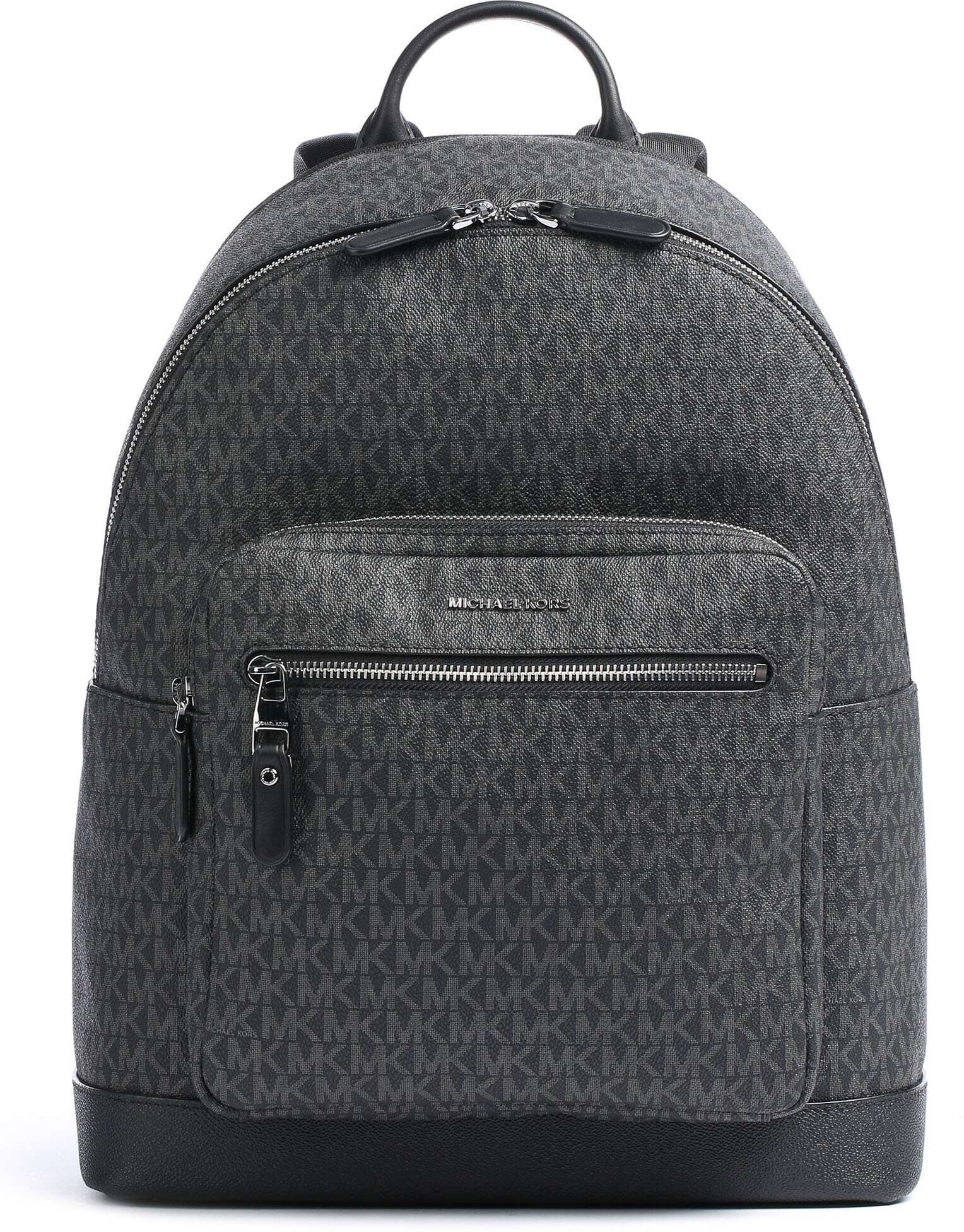 Michael Kors Hudson Rucksack aus Leder, schwarz