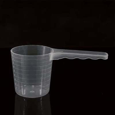 Inspire Picks 5PCS Transparent Pet Measuring Scoop Set With Scale 100ml Feeding Spoons 100ml 5pcs