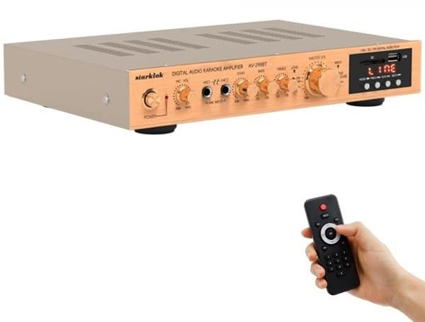 Selius 2000 W HiFi stereo versterker, ultradunne 5 cm aluminium AV surround audio-versterker