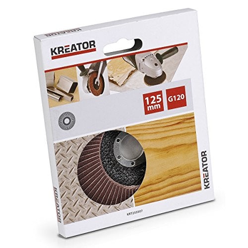 Kreator lamel schuurschijf Ø 125mm korrel G121 (KRT255507)