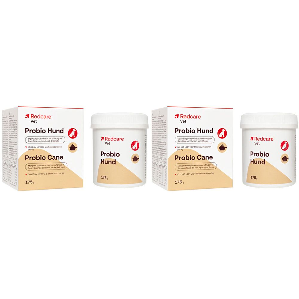 Redcare Vet Probio Hund x2 2x175 g Pulver