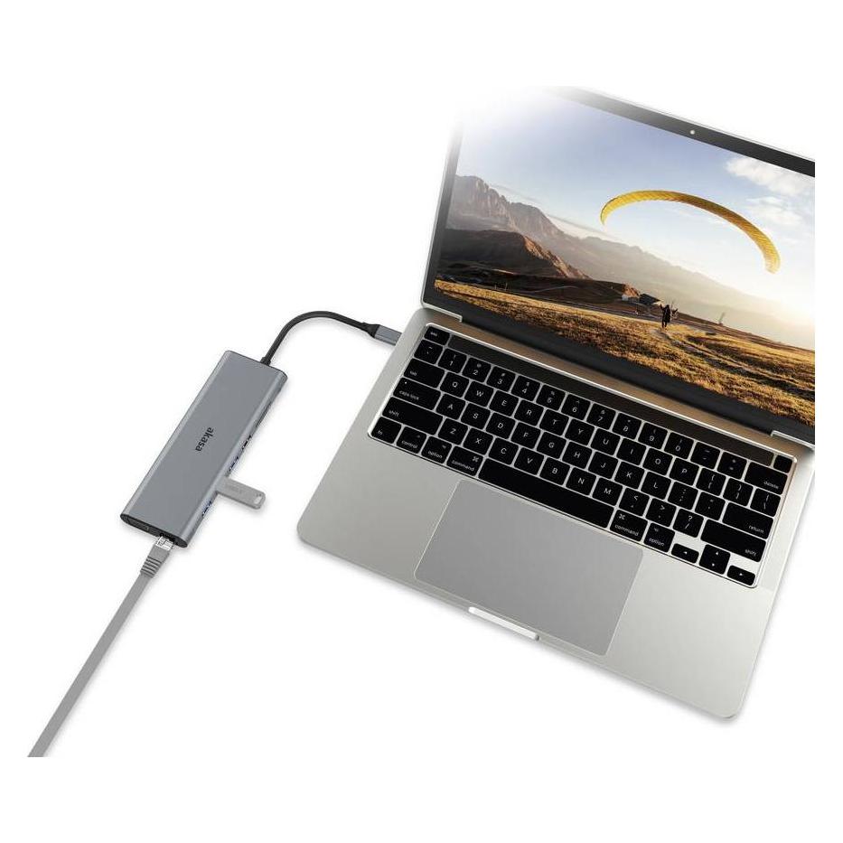 Akasa USB Type-C 14-In-1 dokovací stanice (USB-C, 14 Ports) (AK-CBCA28-18BK)