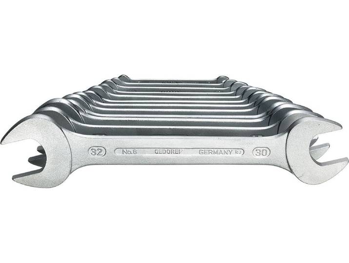 GEDORE 6-12 Jeu de clés à fourche double 12 pièces 6-32 mm\, 6077700