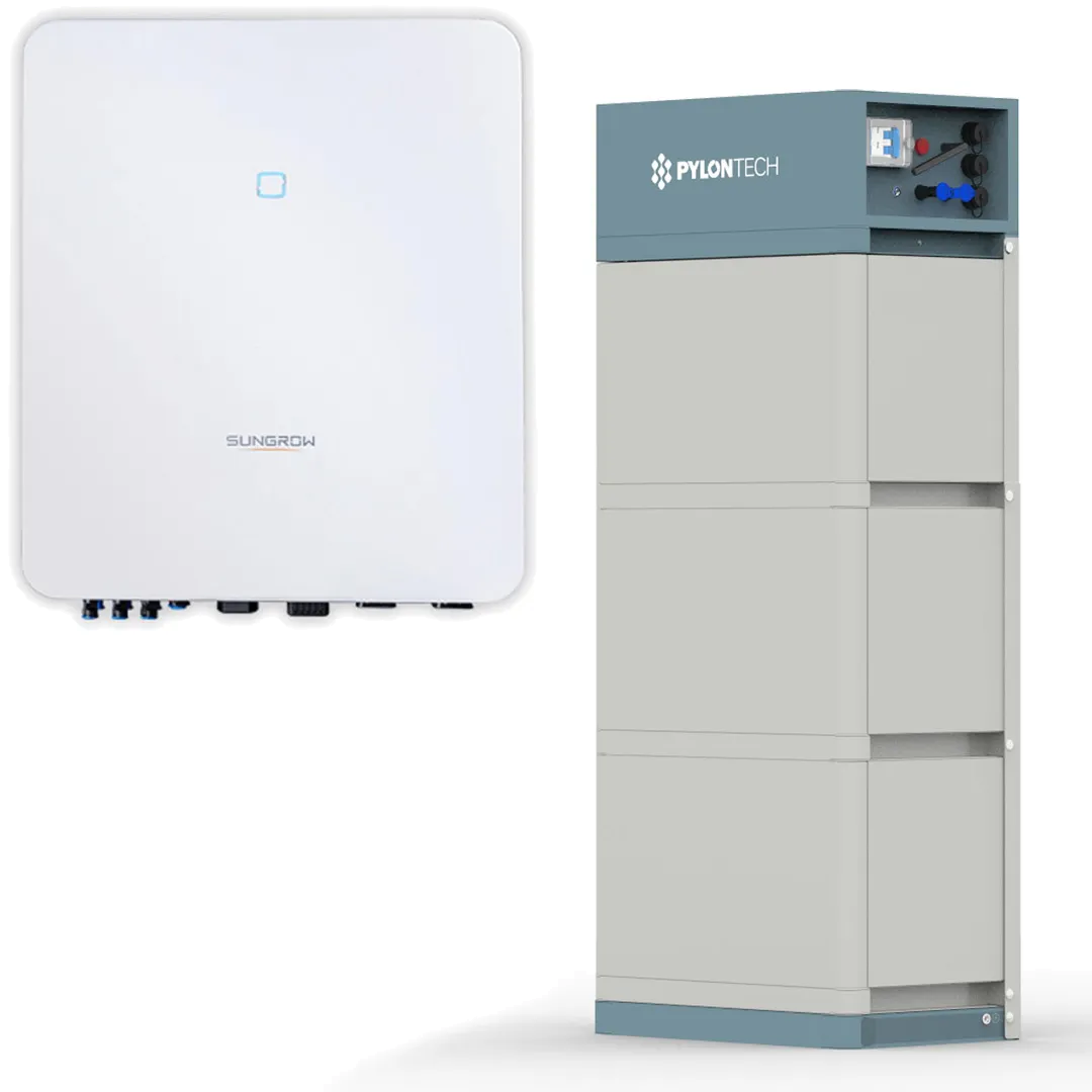 Sungrow HV SH5.0RT 5kW Hybrid Wechselrichter mit 10,66kWh Batteriespeicher-Set