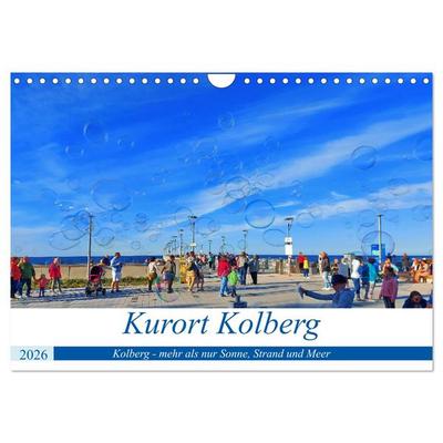 Kurort Kolberg (Wandkalender 2026 DIN A4 quer), CALVENDO Monatskalender
