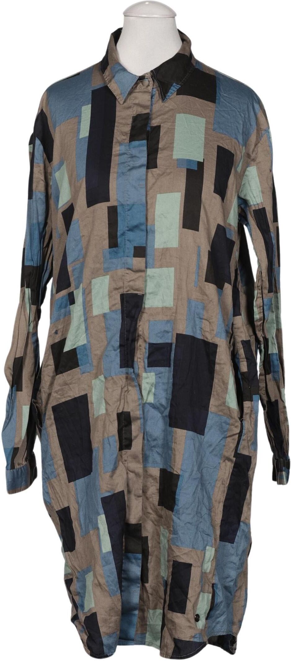 Bugatti Damen Kleid, Mehrfarbig, Gr. EU 36, Baumwolle - Second Hand