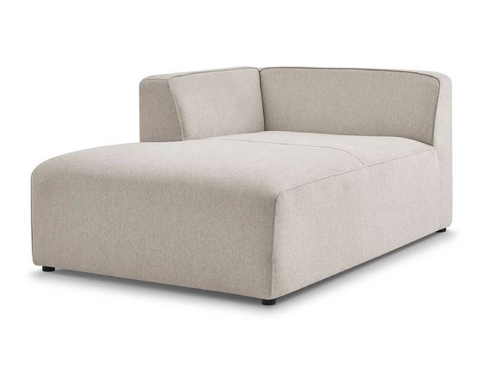 Récamière BOBOCHIC MEGEVE Stoff chiniert beige