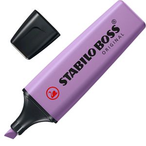Stabilo Textmarker Boss Original NatureCOLORS Wildflower, Strichbreite 2 - 5mm, grauviolett