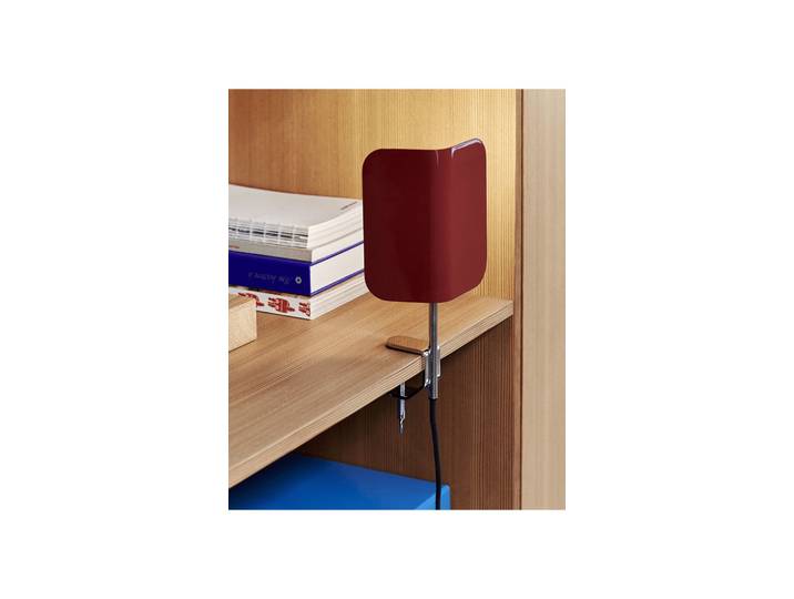 Apex Klemmleuchte Maroon Red - HAY - Wohnzimmer - Aluminium