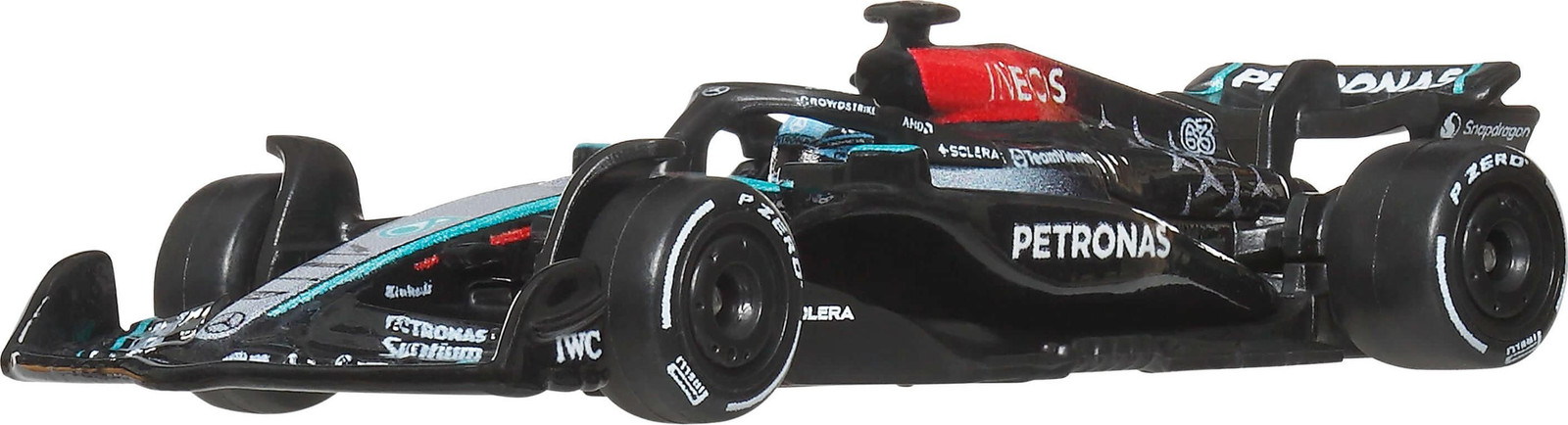 Mattel Hot Wheels Formule 1 raceauto - George Russell Mercedes-Benz 2024