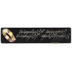 Subsonic Herr der Ringe Tastatur-Handgelenkstütze, Mausmatte, Schwarz, Gelb, Mehrfarbig