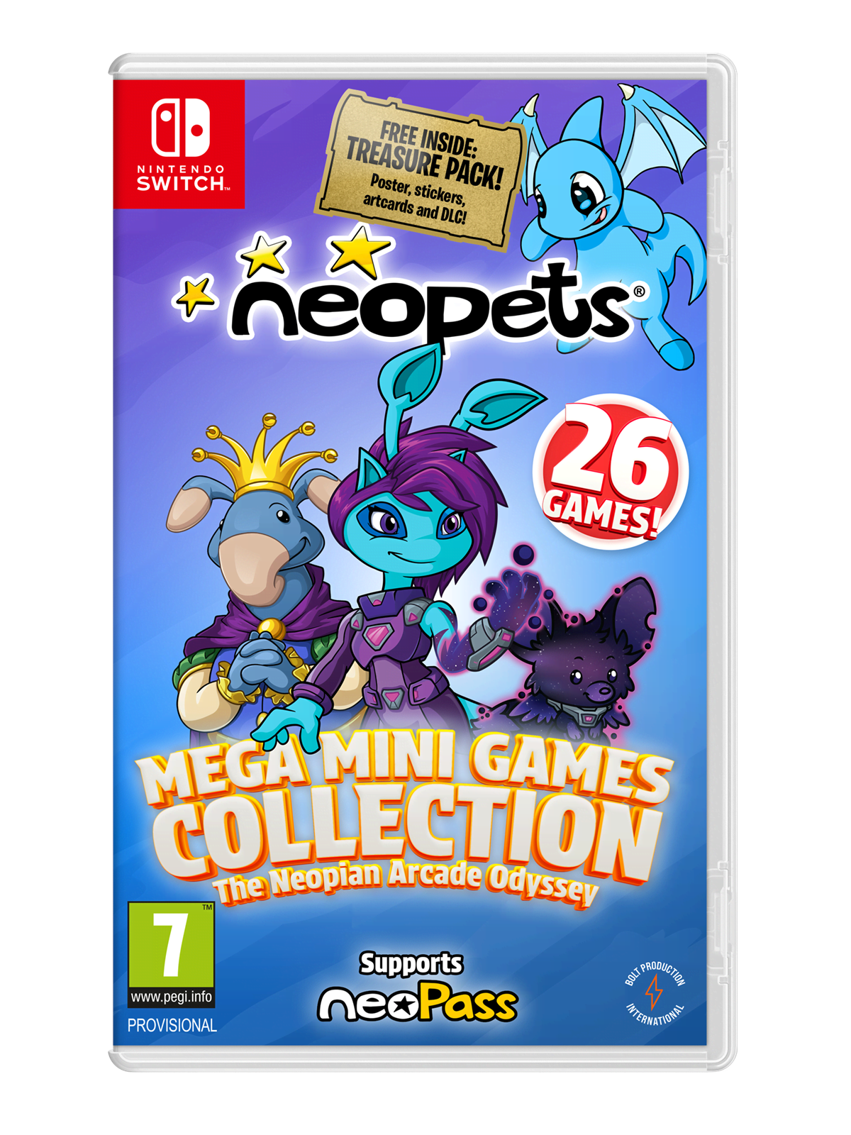 Neopets - Mega Mini Games Collection (Day One Edition) - Nintendo Switch - Samlung - PEGI 7