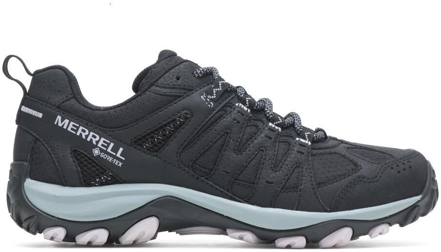 Wanderschuh MERRELL "ACCENTOR 3 SPORT GORETEX", Damen, Gr. 38, schwarz, Synthetik, Textil, Schuhe Wanderschuh, wasserdicht schwarz 38