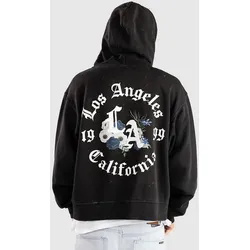Empyre La Floral Boxy Sweatjacke vintage black Gr. L
