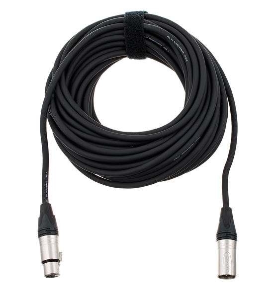 pro snake 17900 Mic Cable 15 Black nero