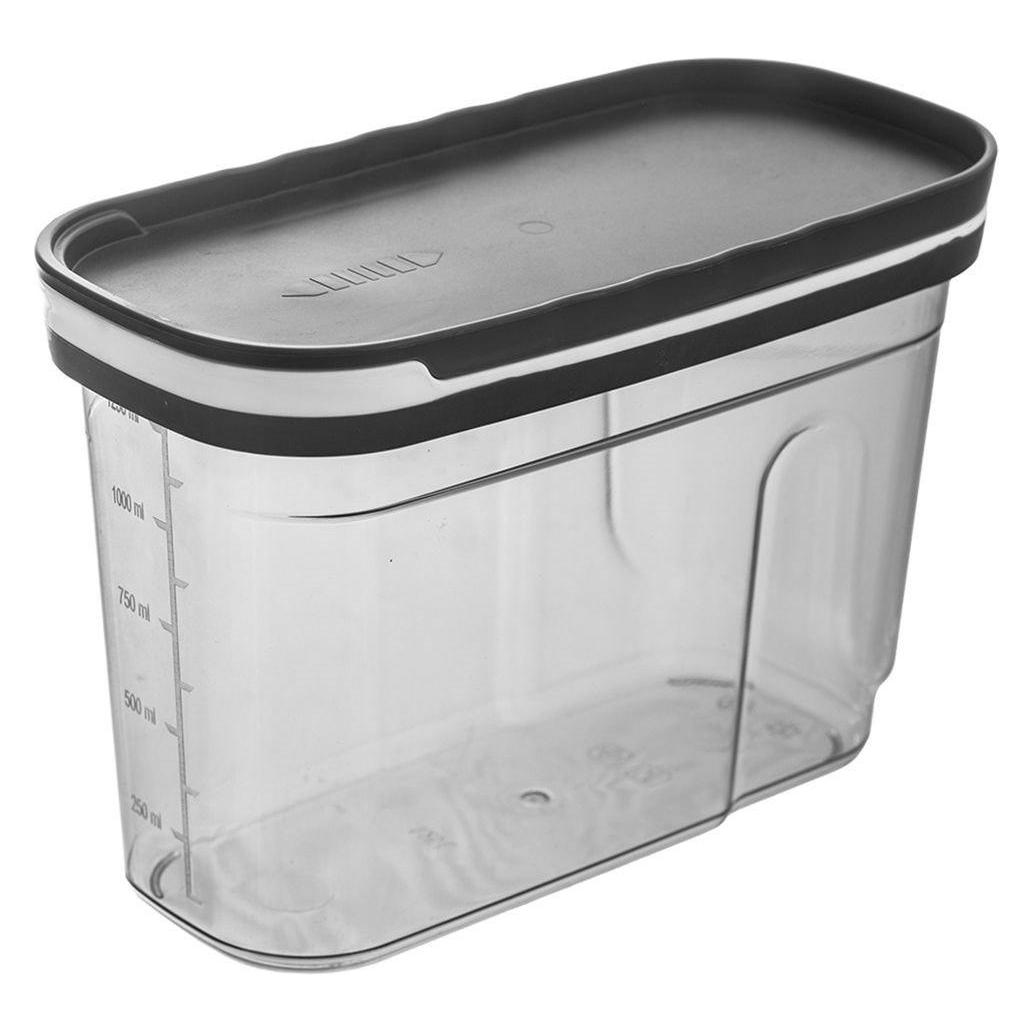 Orion Mehrstufiger Trockenfutterbehälter - 1,25 l - mit Messbecher - 19,5 x 13,5 cm (1.25 l) (59673693)