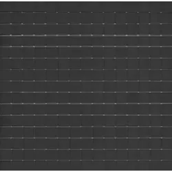 Premium Mosaic Glasmosaik schwarz 33x33 cm glanz MOS20BKHM