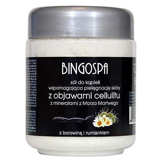 BingoSpa Badesalz-Hautpflege gegen Cellulite-Symptome mit Mineralien aus dem Toten Meer (Badesalz, 550 g) (52725151)