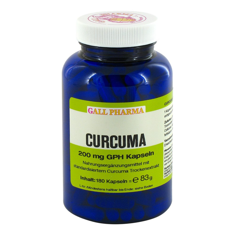 Hecht-Pharma GmbH Curcuma 200 mg Kapseln 03175668
