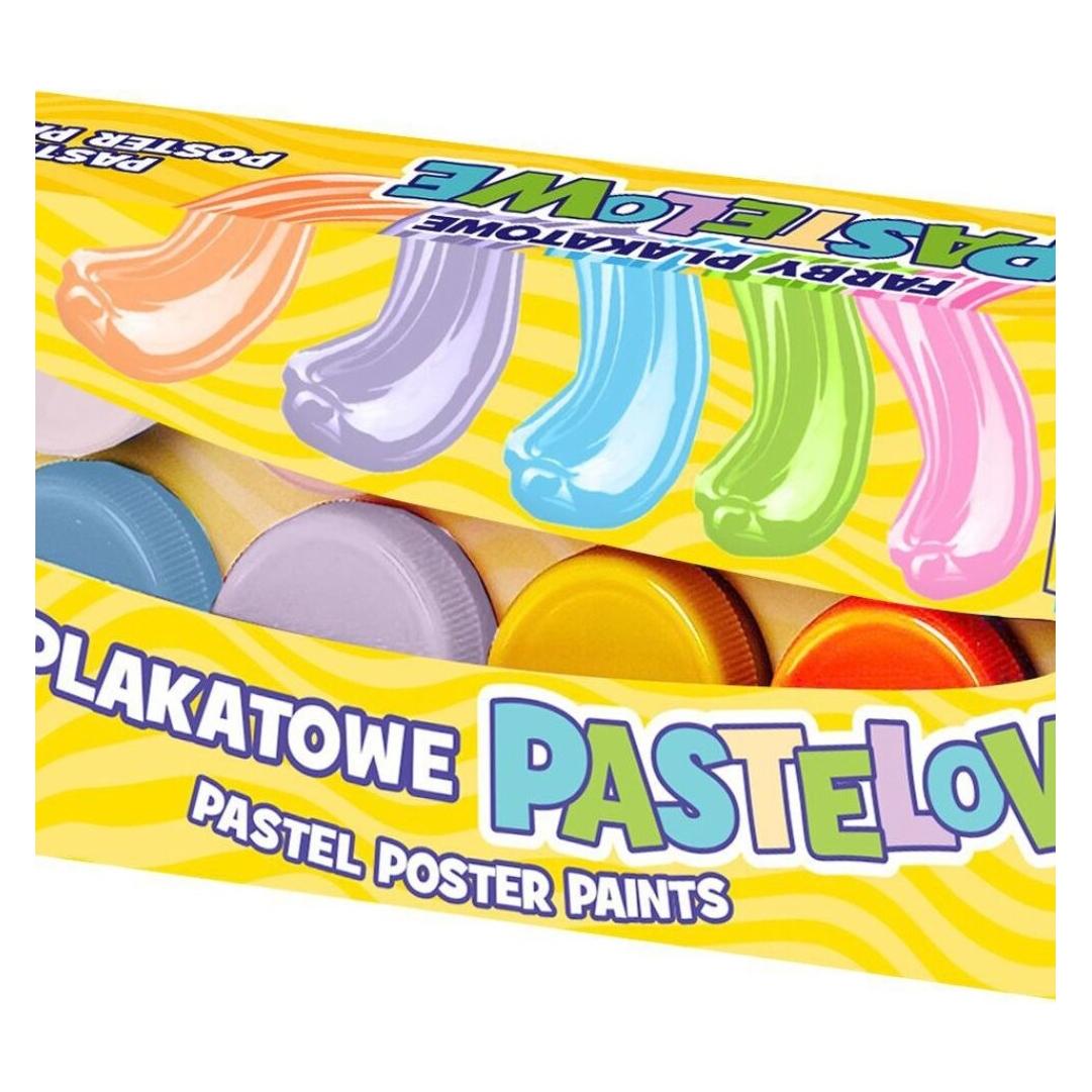 Astra Pastell-Plakatfarbe 12 Farben 20 ml (301118001) (20 ml) (285022)