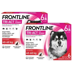 FRONTLINE TRI-ACT- Hund XL40-60 kg DP 2X6 St