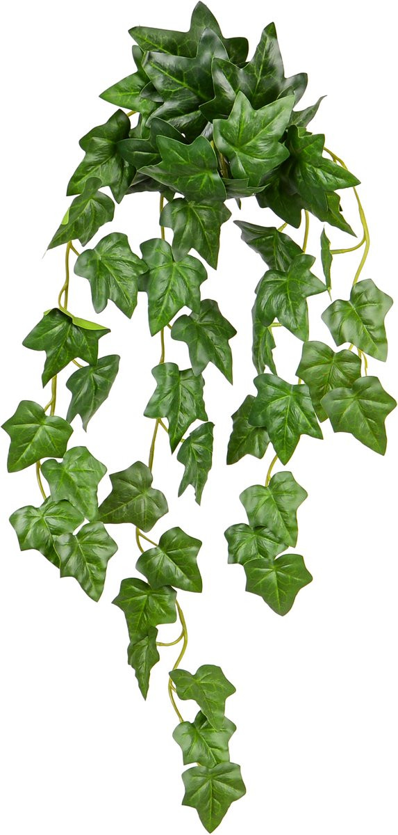 UNUS Kunsthangplant Klimop Groen, Set van 2, 70 cm