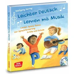 Leichter Deutsch lernen mit Musik-CD, Fachbücher von Wolfgang Hering