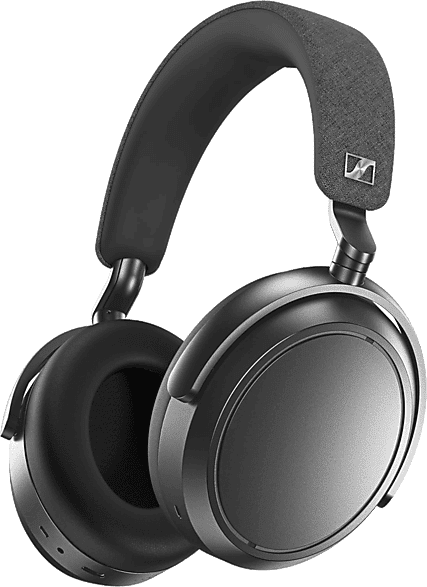Auriculares inalámbricos - Sennheiser Momentum 4, Cancelación ruido adaptativa, Autonomía 60h, Bluetooth, Gris
