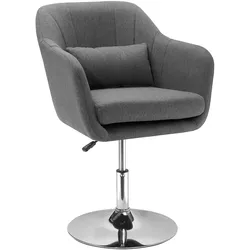 SESSEL Polyester Dunkelgrau