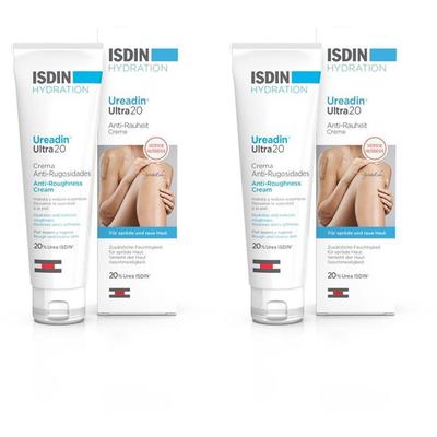 Isdin Ureadin ultra 20 Anti-Rauheit Creme 2x 2x100 ml
