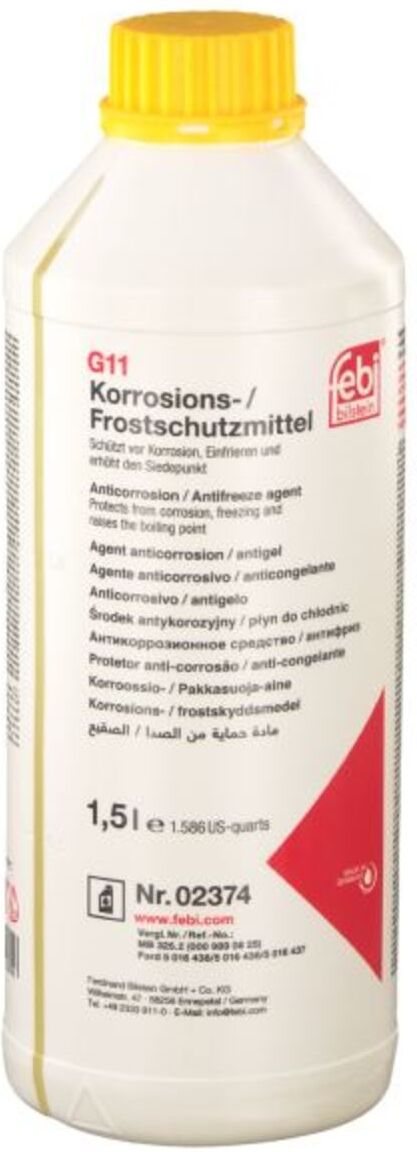 Febi Bilstein Concentrato di liquido refrigerante Typ G11 02374 1,5L